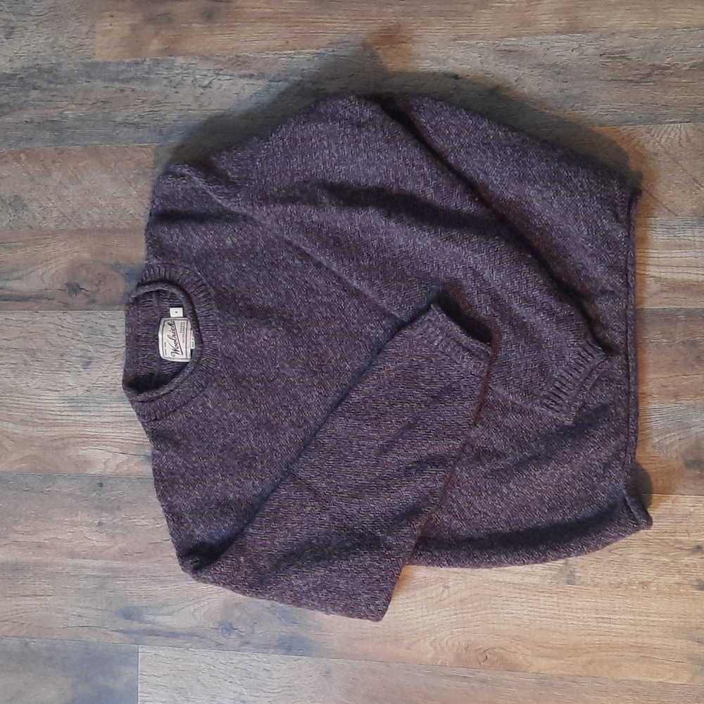 Woolrich Purple Wool Sweater
